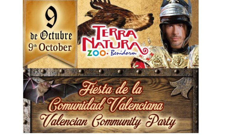 Dia de la Comunidad Valenciana<br>(9 de Octubre) Magic Natura Animal, Waterpark Resort Benidorm Dia de la Comunidad Valenciana<br>(9 de Octubre) Magic Natura Animal, Waterpark Resort Benidorm