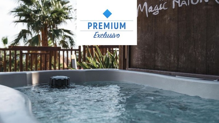 Polynesian jacuzi yacht club premium Magic Natura Animal, Waterpark Resort Benidorm